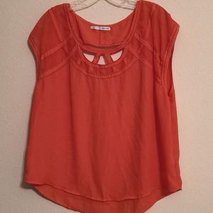 Vibrant coral top 💥 2 for $15